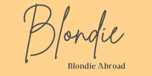 blondie abroad